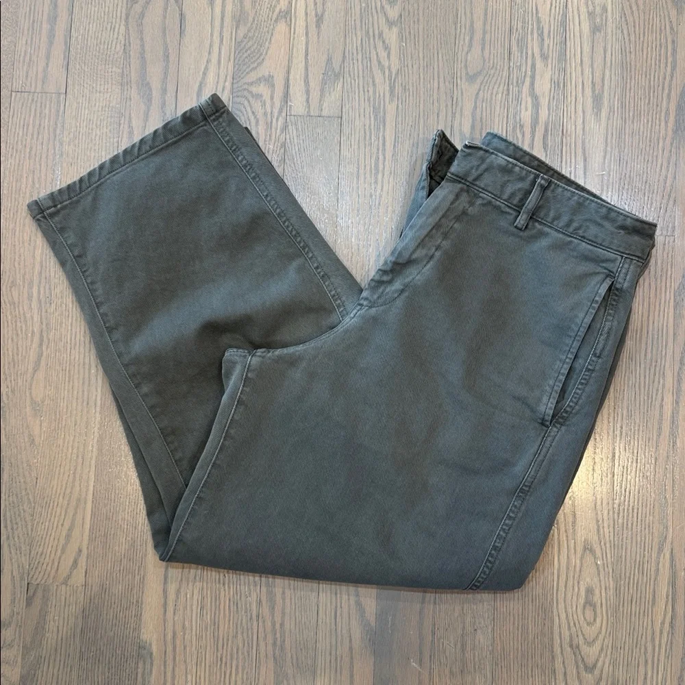 GAP Mid Rise Twill Barrel Pants - Picture 9 of 9